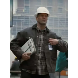 A Working Man Jason Statham Grey Jacket
